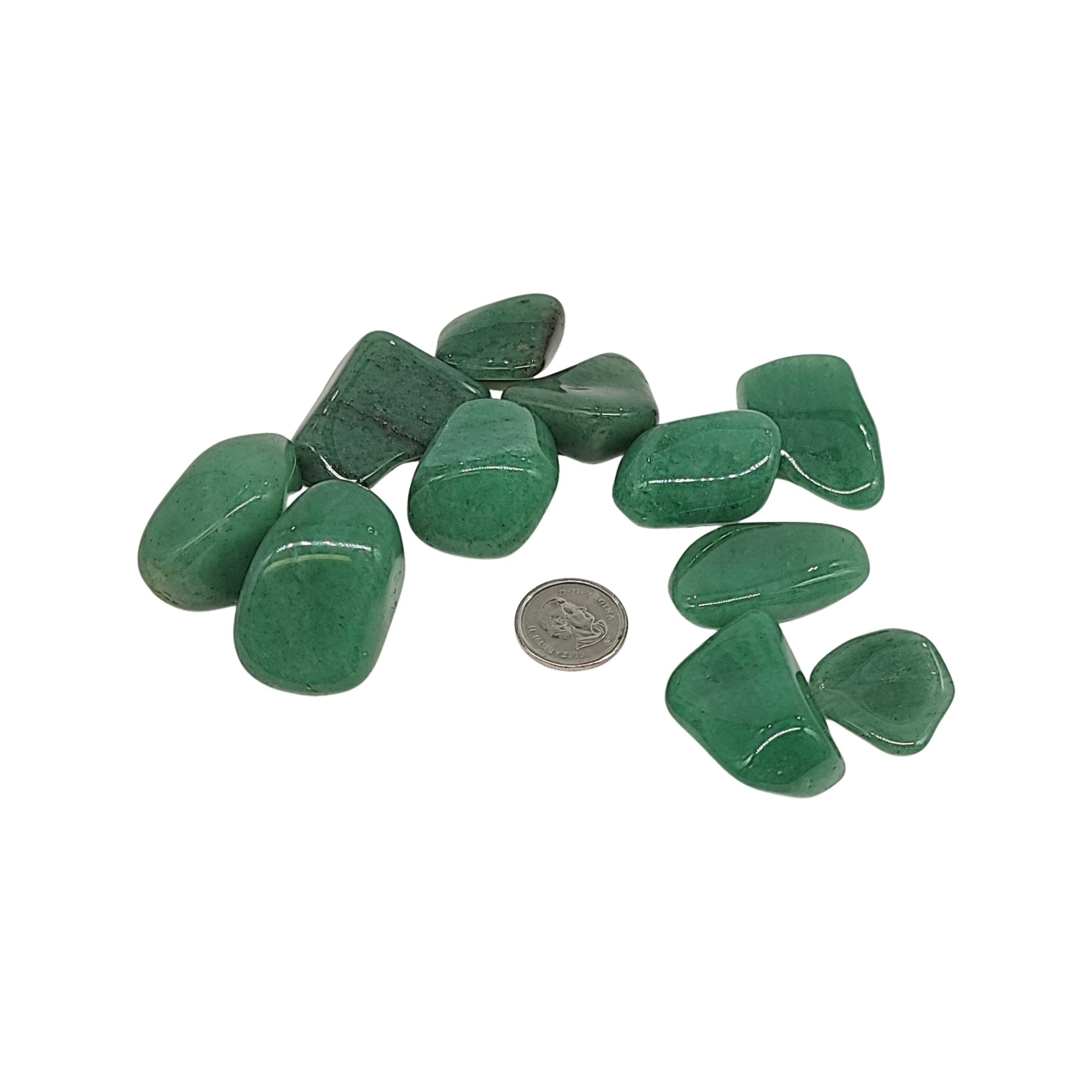 Stone -Green Quartz -Tumbled -Tumbled -Aromes Evasions 