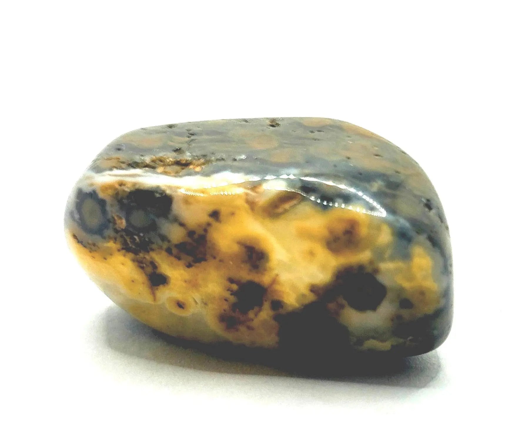 Stone -Jasper -Sea -Tumbled Large Aromes Evasions 