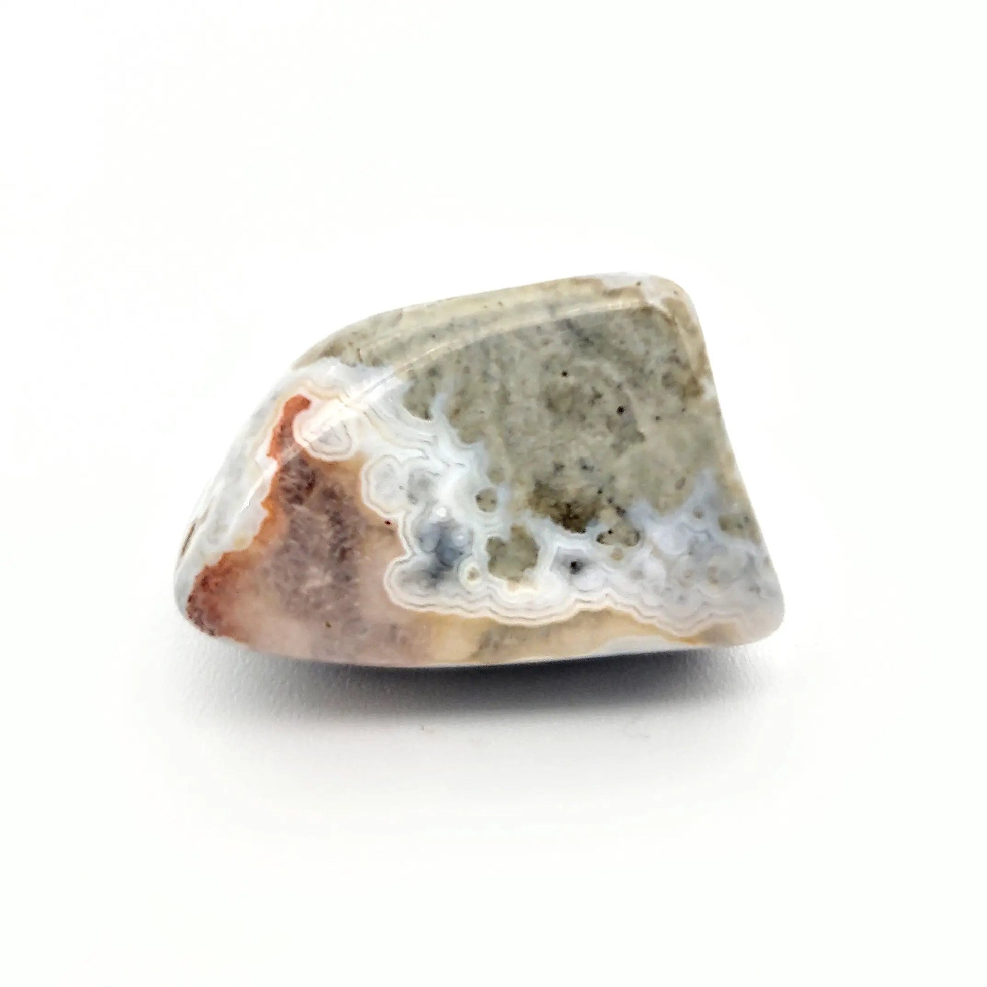 Stone -Jasper -Sea -Tumbled Large Aromes Evasions 