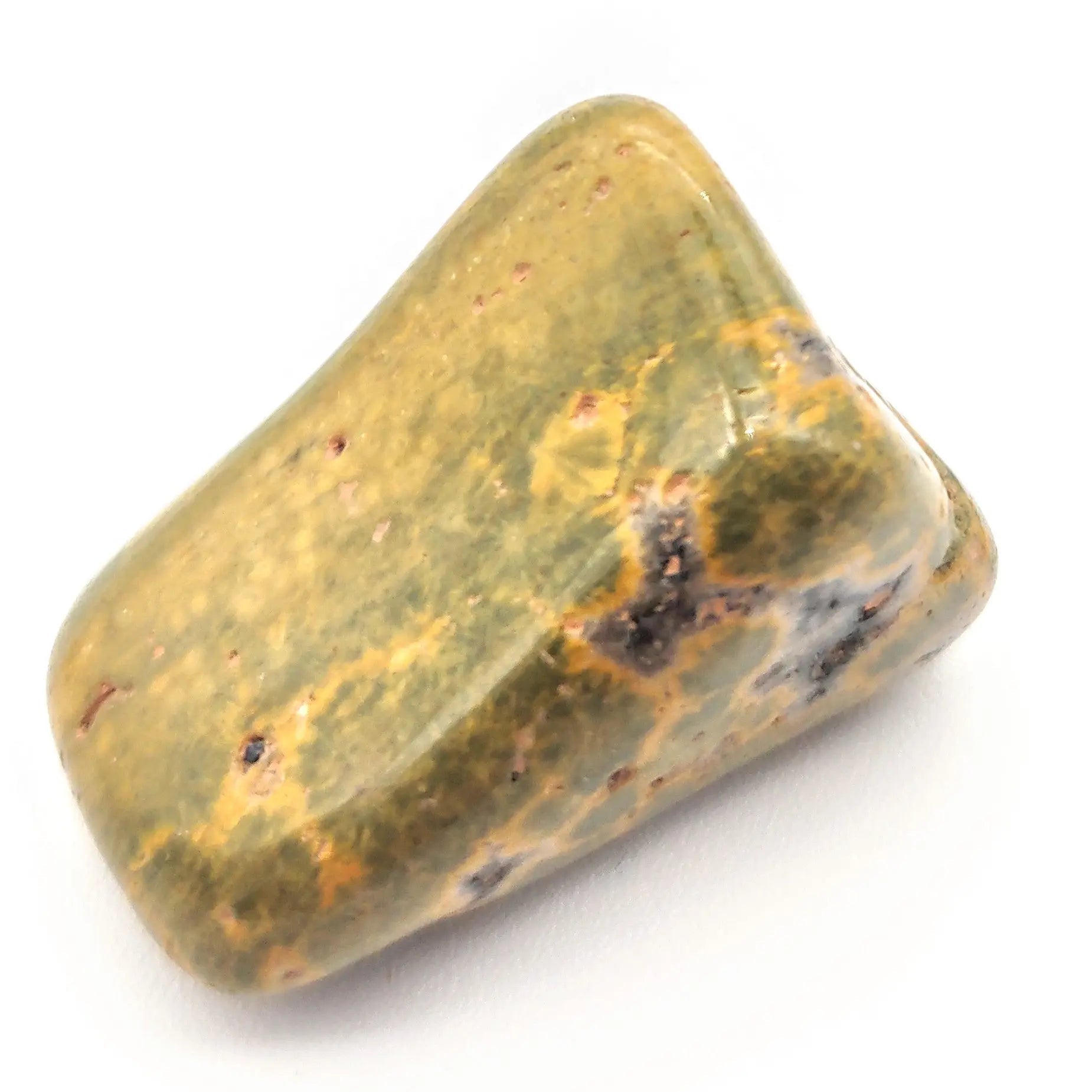 Stone -Jasper -Sea -Tumbled Large Aromes Evasions 