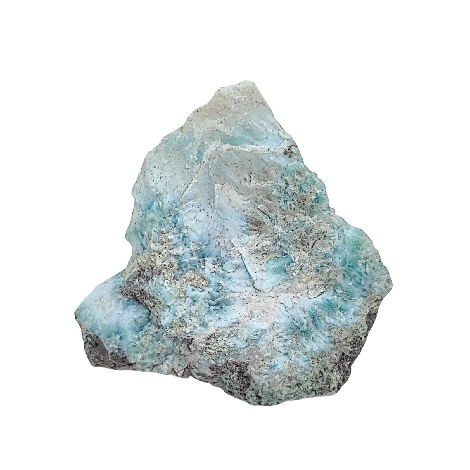 Stone -Larimar -Rough -Rough -Aromes Evasions 