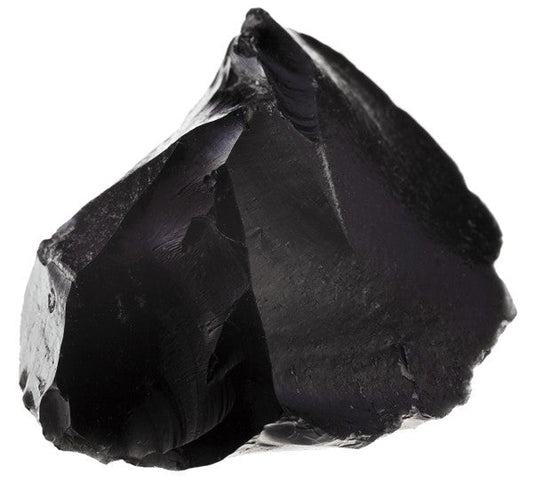 Stone -Obsidian -Rough -50g to 100g Medium Aromes Evasions 
