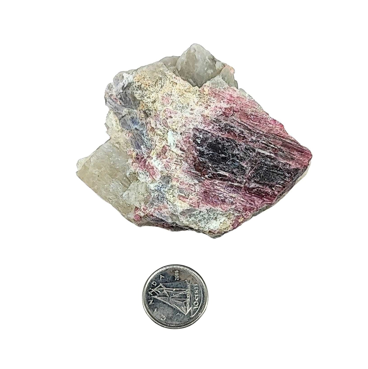 Stone -Pink Tourmaline Rough -Chunk -126g -Rocks & Fossils -Aromes Evasions 