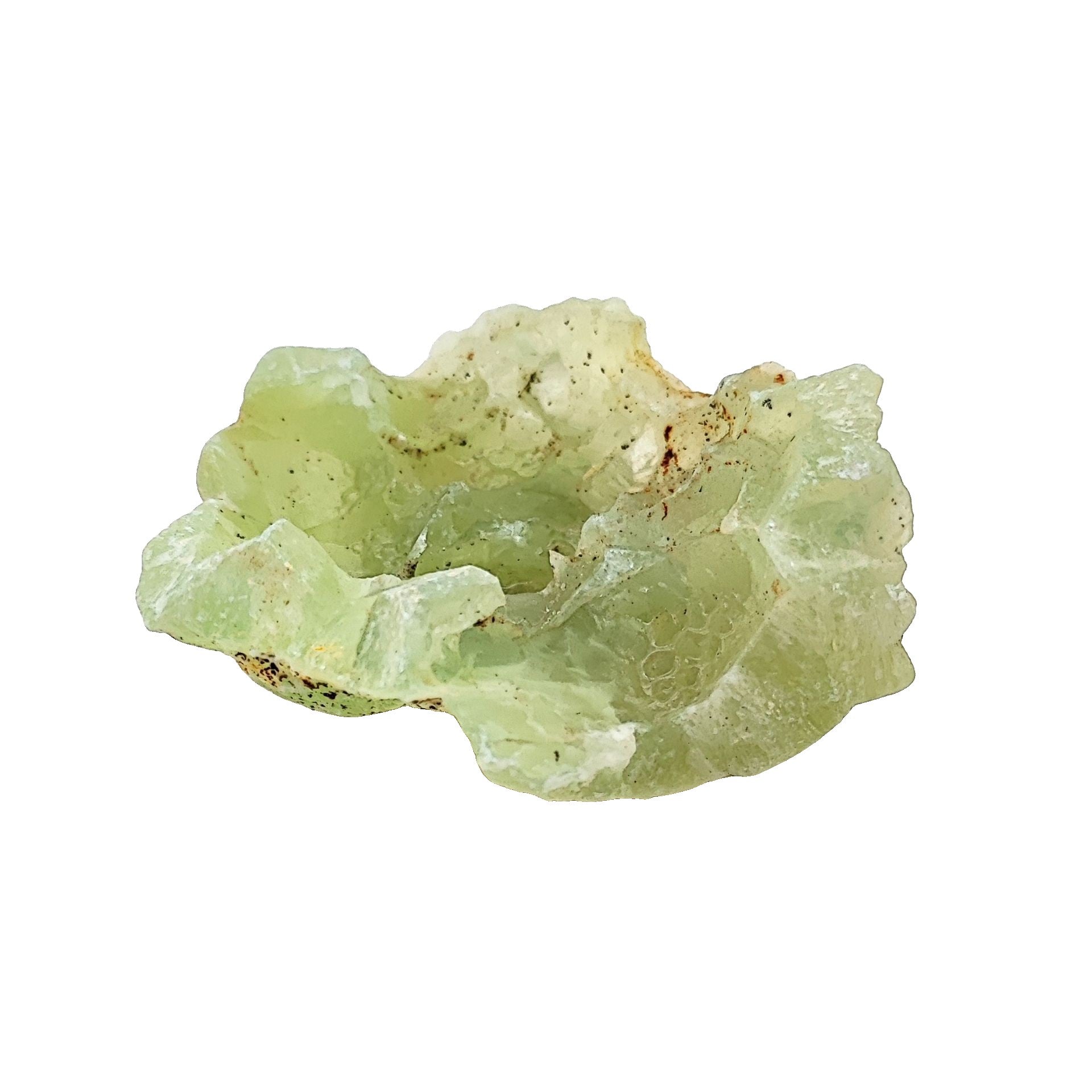 Stone -Prehnite -Rough -Rough -Aromes Evasions 