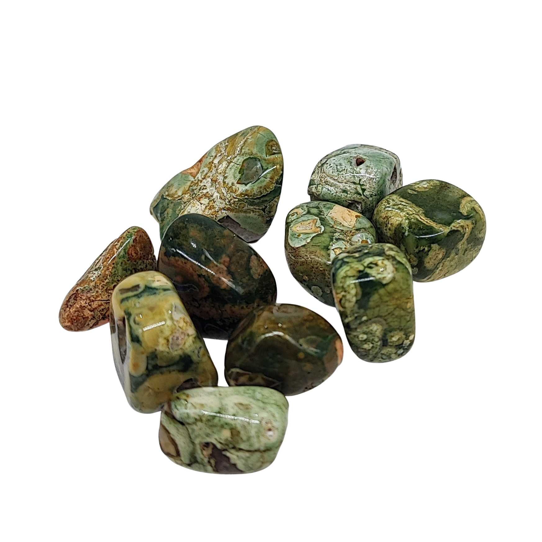 Stone -Rhyolite -Tumbled -Tumbled -Aromes Evasions 