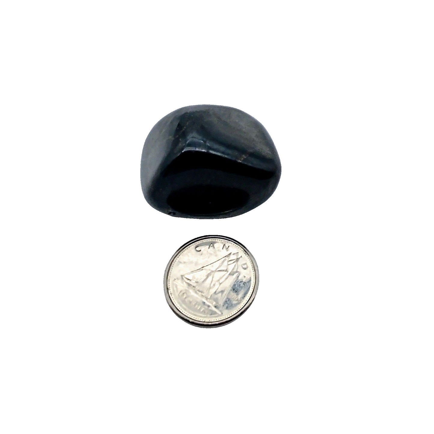 Stone -Shungite -Tumbled -Medium Medium Aromes Evasions 