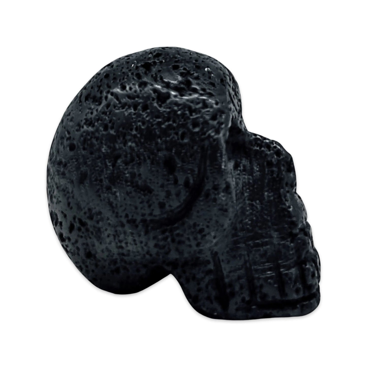 Stone -Skull -Lava Stone -2" -Skull -Aromes Evasions 