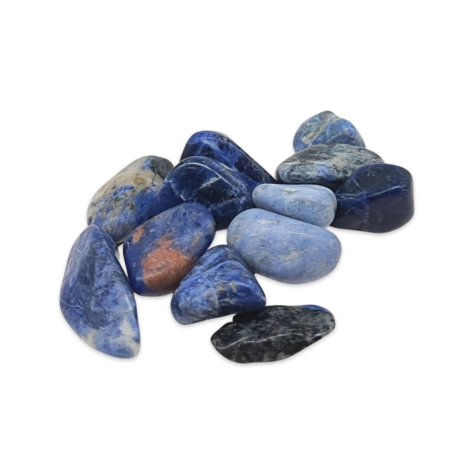 Stone -Sodalite -Tumbled -Extra Small -Extra Small -Aromes Evasions 