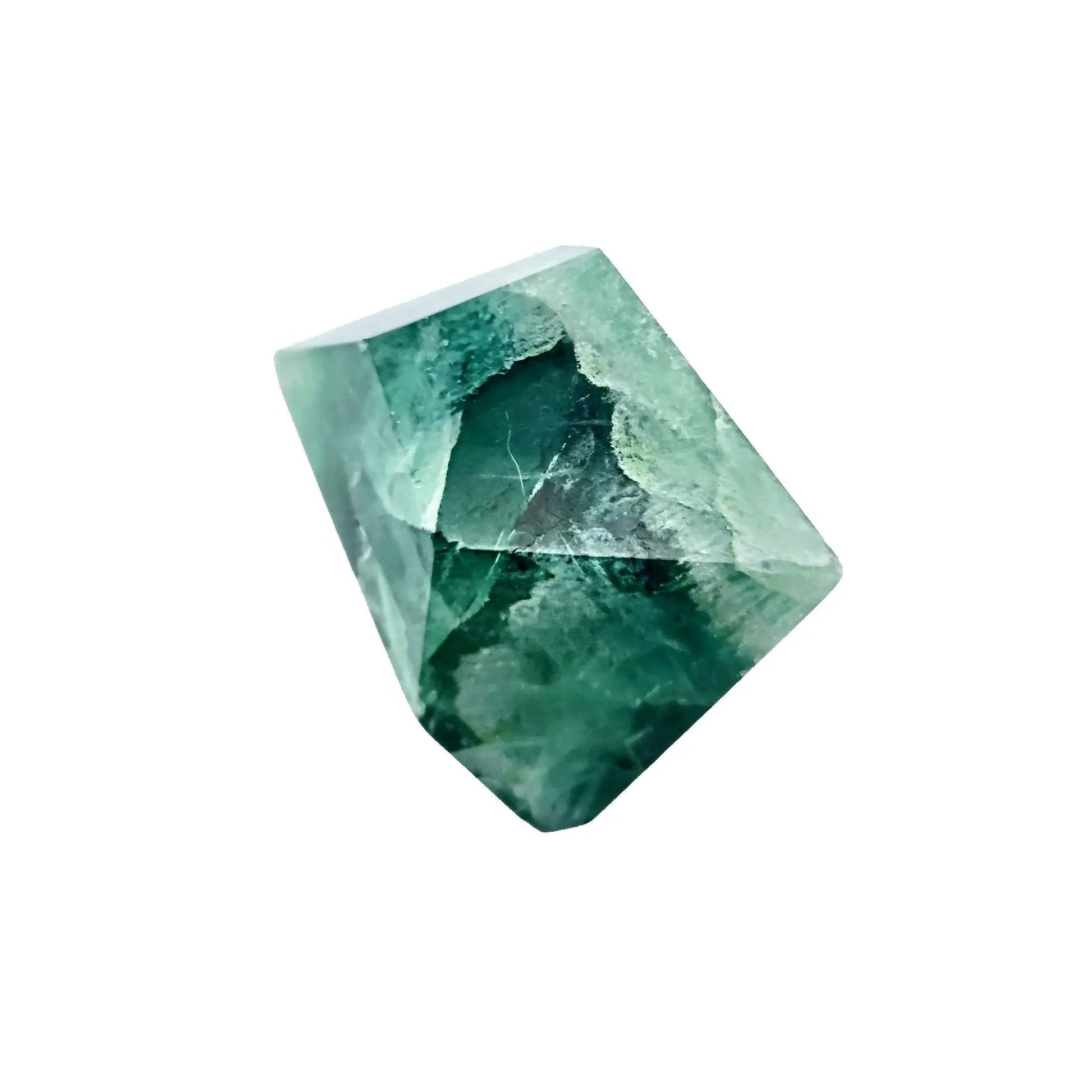 Stone -Specimen -Green Fluorite -Tumbled -Fluorite -Aromes Evasions 