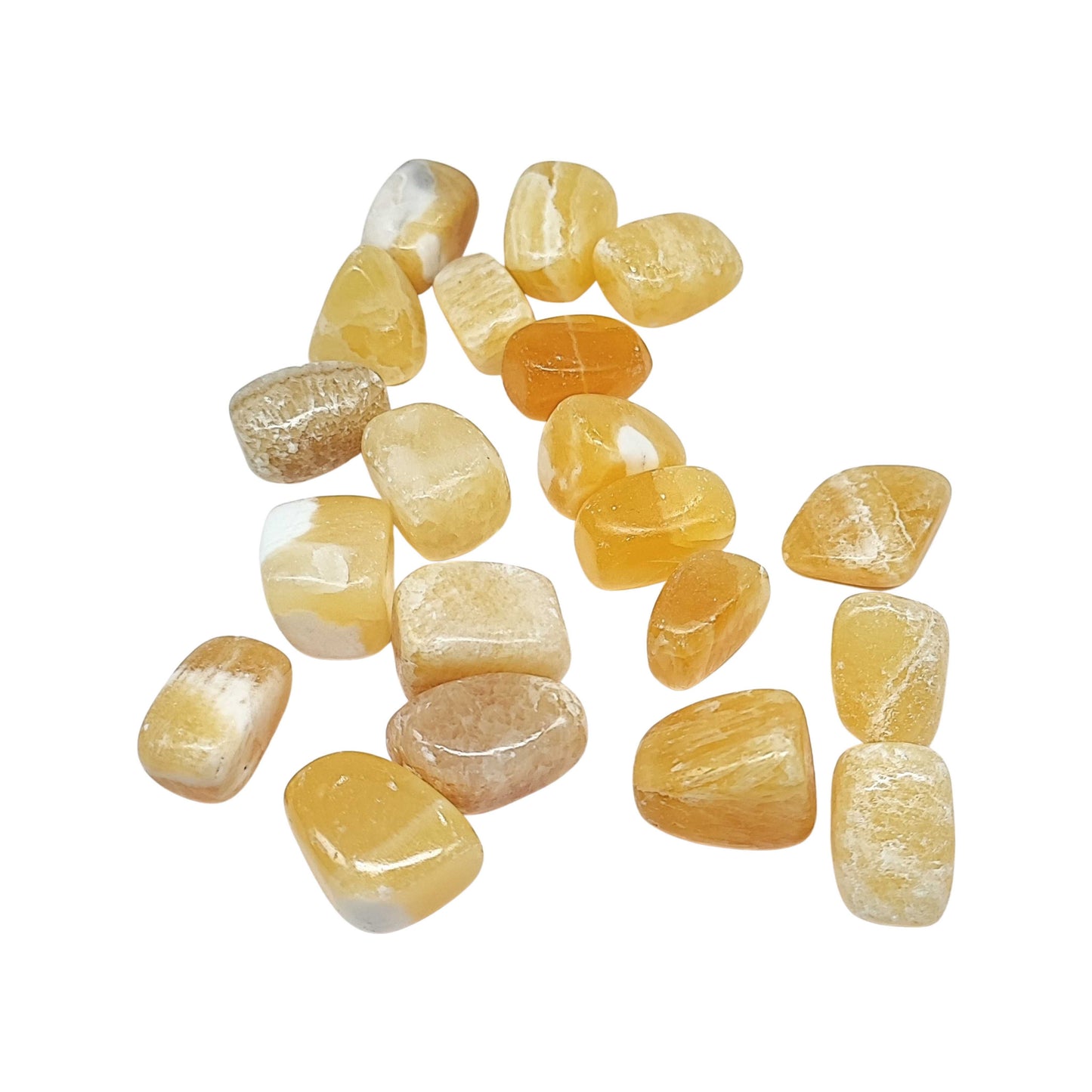 Stone -Topaz Jade -Tumbled -Medium -Aromes Evasions 