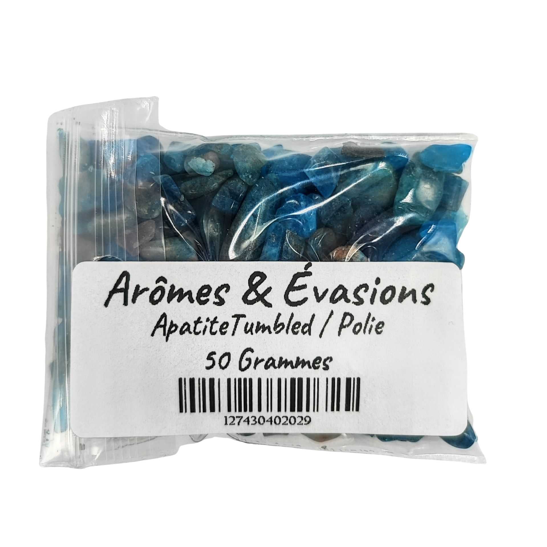 Stone -Tumbled Chips -Apatite -Chips -Aromes Evasions 
