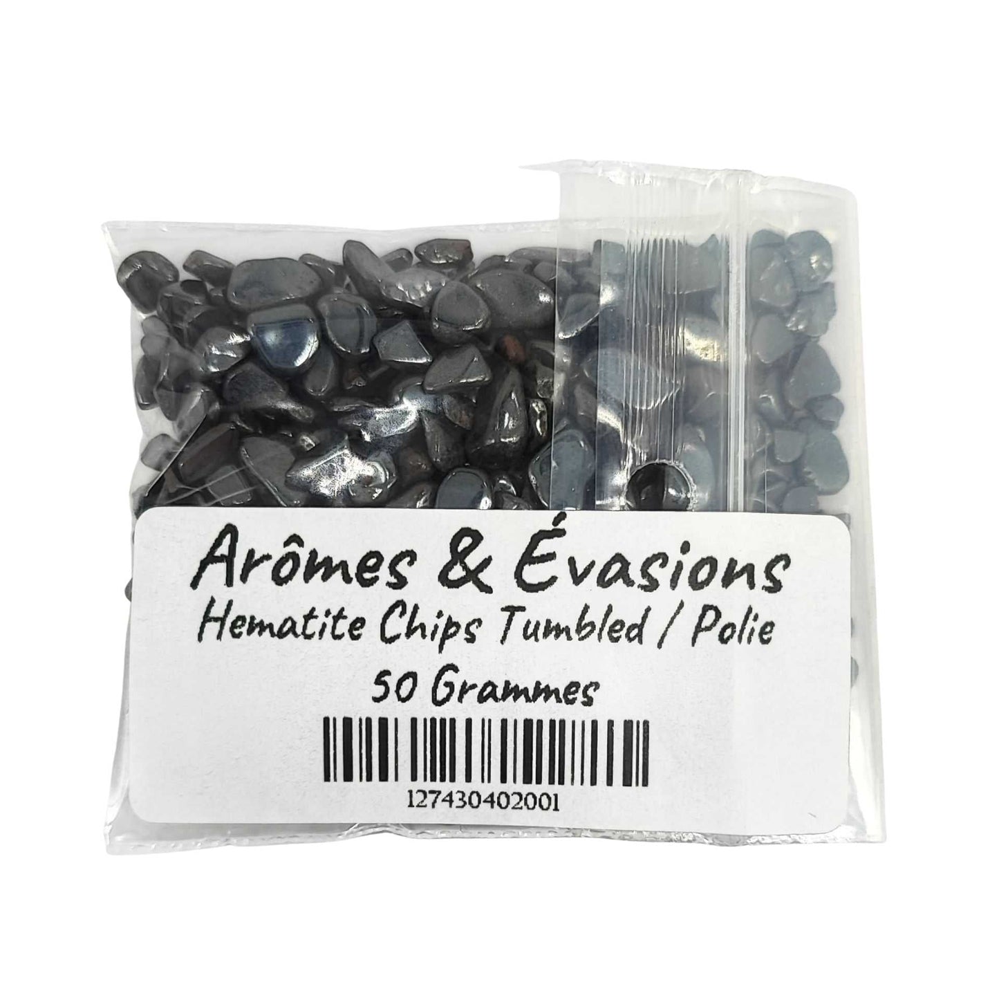 Stone -Tumbled Chips -Hematite -Chips -Aromes Evasions 
