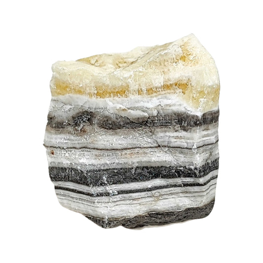 Stone -Zebra Calcite -Rough -Specimen -100g to 199g -Specimen -Aromes Evasions 