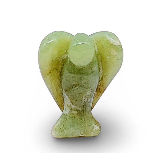 Pierre-Jade naturel-Sculpture-Ange