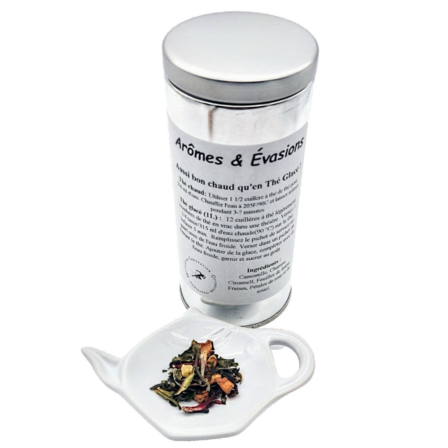 White Tea -Spiced Pear -Loose Tea White Tea Aromes Evasions 